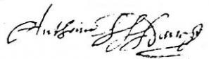 1663 signatures anthoine