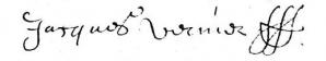 1676 signature jacques vernier