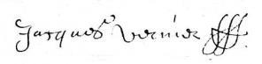 1676 signatures jacques vernier