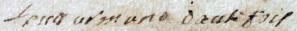 1685 signature louis armand dautifois 1