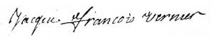 1718 signature jacques francois vernier