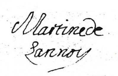 1718 signature martine de lannoy