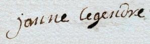 1759 signature janne legendre