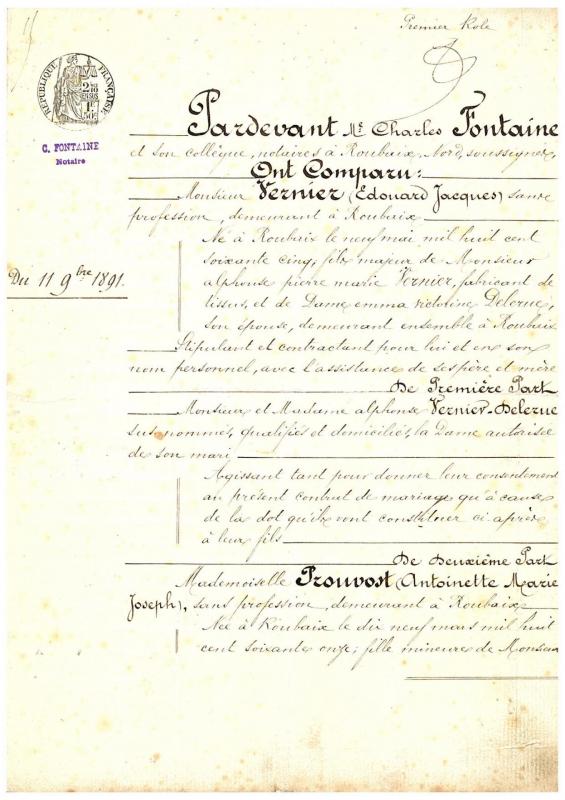 1891 contrat vernier prouvost 3