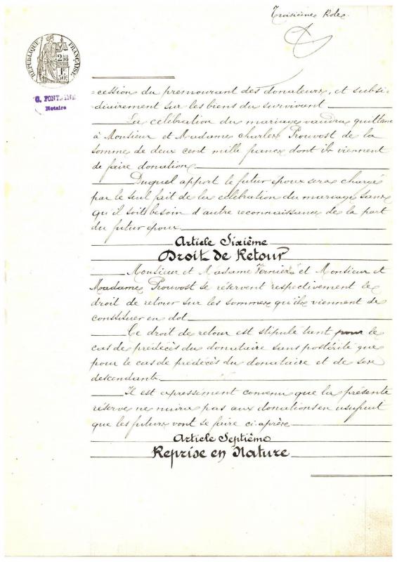 1891 contrat vernier prouvost 5