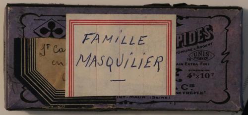 Plaques gauthier famille masquilier 1