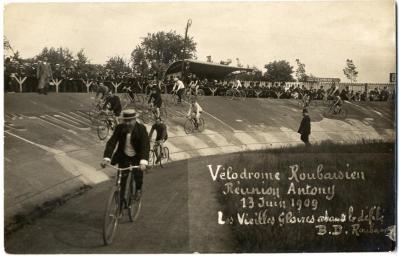 Velodrome roubaisien en 1909